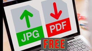 How to convert photos to pdf || How to change JPG to PDF on windows 10