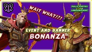 Wait What?!? Banner and Event BONANZA, Wukong, Aeris, Pulls Party Announcement and SO SO much more!