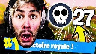 MON TOP 1 AVEC 27 KILLS SUR FORTNITE !!!