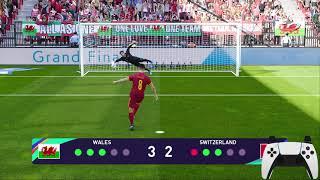 Wales vs Switzerland  | PES 2021| UEFA EURO 2020 | Penalty Shootout - Gameplay PC