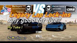 CSR 2 | CSR Racing 2, Legacy Live Lockins for Live? My Take