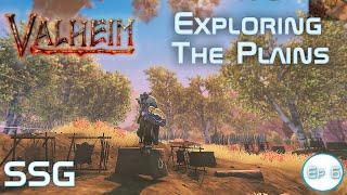 Valheim New Weapons & Exploring the Plains ep  6