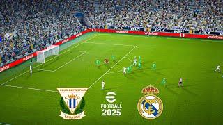 eFootball™ 2025 - Leganés v Real Madrid | v4.2.0 | PC 2k