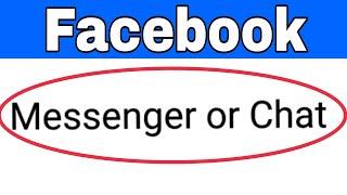 How To Fix Facebook Messenger And Chat All Problem Solve