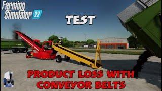 FS22 Test Product loss with conveyor belts | Console