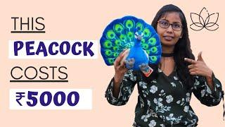 Peacock Unboxing | Peacock Soft Toy Unboxing | Animal Soft Toy Unboxing