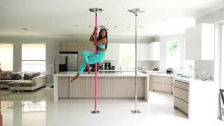 Fit 2 Flaunt Dance Pole - Silicone vs Chrome plated