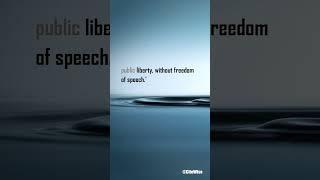 “Without freedom of thought, there can be no such thing as wisdom; and no such thing as public li...