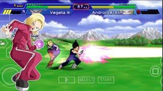 Android 18 vs Vegeta (Gameplay) dragon ball z shin budokai 