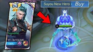 FINALLY SUYOU IS RELEASED ON THE ORIGINAL SERVER!!! GAMEPLAY SUYOUME + BUILD & EMBLEM 2024 | Mlbb