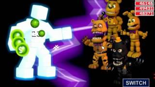 FNAF World: Security and Scott Cawthon BOSS FIGHT [H4X]