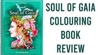 Soul of Gaia by Lenka Filonenko | Colouring Book Review