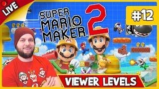  Super Mario Maker 2 - BIRTHDAY STREAM! Latest Ryukahr's Level + Viewer Levels - LIVE STREAM [#12]