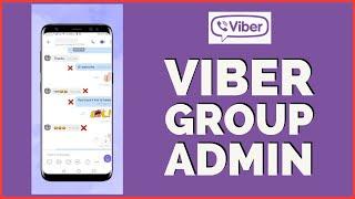 How to Be Admin On Viber Group | Make Admin in Viber Group (2022)