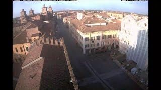 Coronavirus, il weekend deserto di Ferrara in time lapse