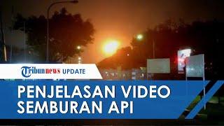 Penjelasan Pertamina soal Video Viral Semburan Api di Langit Cikarang, Ternyata Ini Penyebabnya