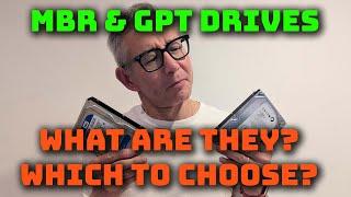 MBR & GPT hard drives. What does it mean and which to choose?