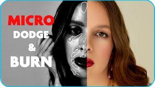 FOR BEGINNERS: Master Micro Dodge and Burn For High-End skin Retouching