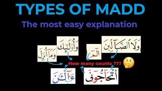 Types Of Madd in Quran With Examples | Quranic Madd | How to do Madd