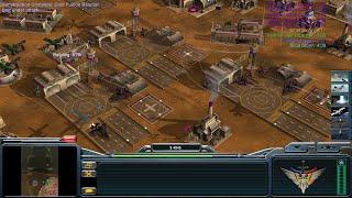 C&C Generals - Zero Hour: 1 vs. 7 - USA Super Weapon vs. 7 Hard Armies (Death Valley)