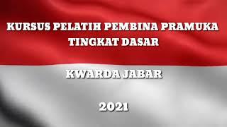 Kursus Pelatih Pembina Pramuka Tingkat Dasar (KPD) Kwarda Jawa Barat Tahun 2021