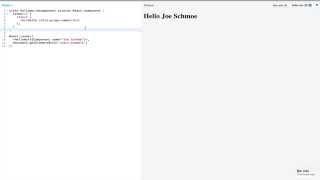 React, JSX, and ES6 example "Hello World" with JSBin in 4 minutes