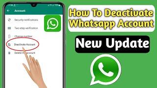 How to Temporarily Deactivate your Whatsapp Account Without Deleting (2023) |