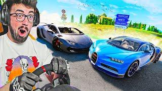 ACCIDENTES DE TRÁFICO EXTREMOS CON VOLANTE  | BeamNG Drive