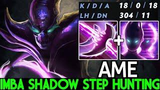 AME [Spectre] Imba Shadow Step Hunting Nowhere is Safe 18 Kills Dota 2