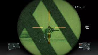 Sniper vs sniper metal gear solid 5 #xbox #headshot