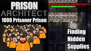 Finding Hidden Supplies - Prison Architect : 1000 Prisoner Prison #14