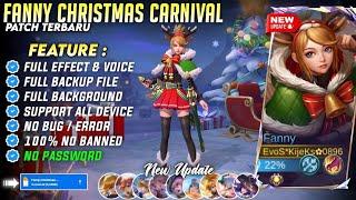 Script Skin Fanny Christmas Carnival No Password | Full Effect & Voice, New Patch Update