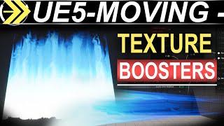 Unreal5 VFX: Moving Textures & FLAME Distortions -