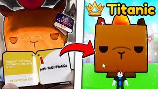 SECRET TITANIC CAPYBARA *LEAKED* EARLY... in Pet Simulator X!