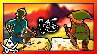 Breath of the Wild vs. NES Zelda (Overworld and Dungeons)