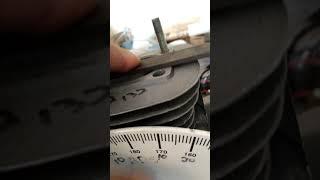 two stroke degree wheel set up