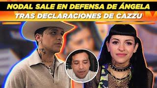 Christian Nodal sale en defensa de Angela Aguilar tras declaraciones de Cazzu 