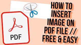 How to insert image on PDF file