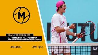 A. Michelsen vs J. Fonseca  // ATP Momentos destacados del partido // MUTUA MADRID OPEN 2024