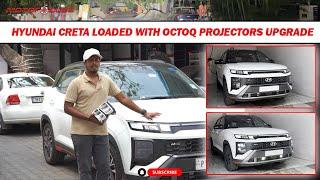 2024 HYUNDAI CRETA OCTOQ HEADLIGHTS UPGRADE | FE RETROFIT OCTOQ PROJECTORS FOR CARS