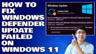 How To Fix Windows Defender Update Failed on Windows 10/11