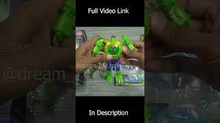 Hulk Transformer Toy Unboxing Video | Watch and Toy | The Incredible Hulk Hot Toy2 #hulkfamily #hulk