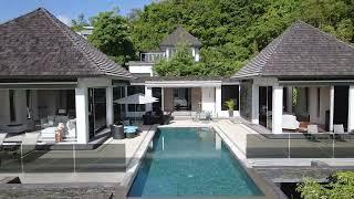 An exceptional ocean view pool villa for sale in Layan Phuket