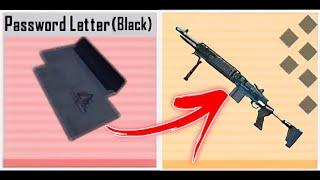 BLACK PASSWORD LETTER CHALLENGE  PUBG METRO ROYALE CHAPTER 24