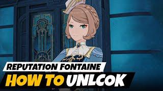 How to Unlock Fontaine Reputation System  | Genshin Impact 4.0