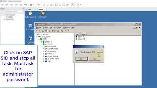 Video 11 - How to STOP SAP using SAP MMC in windows OS