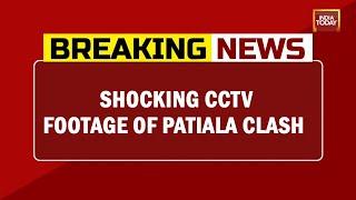 Patiala Clash: Shocking CCTV Footage Shows Attack In Temple Premises | Take A Look