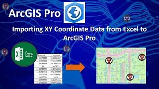 Importing XY Coordinate Data from Excel to ArcGIS Pro | Excel to Shapefile