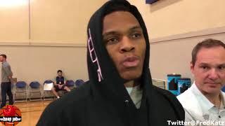 Russell Westbrook On If He Will Ask Paul George To Stay. HoopJab NBA