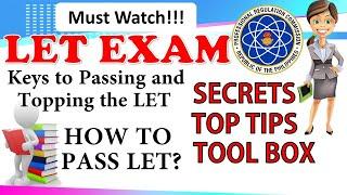 How to Pass the LET || Top Tips, Secrets and Checklist||Online Review |Board Exam| Teacher Sherlyne